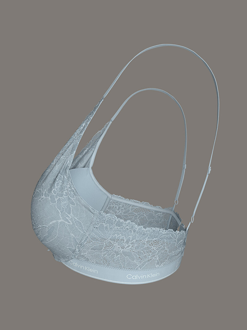 Calvin Klein Mavi Renkli Kadın Lightly Lined Plunge Sütyen