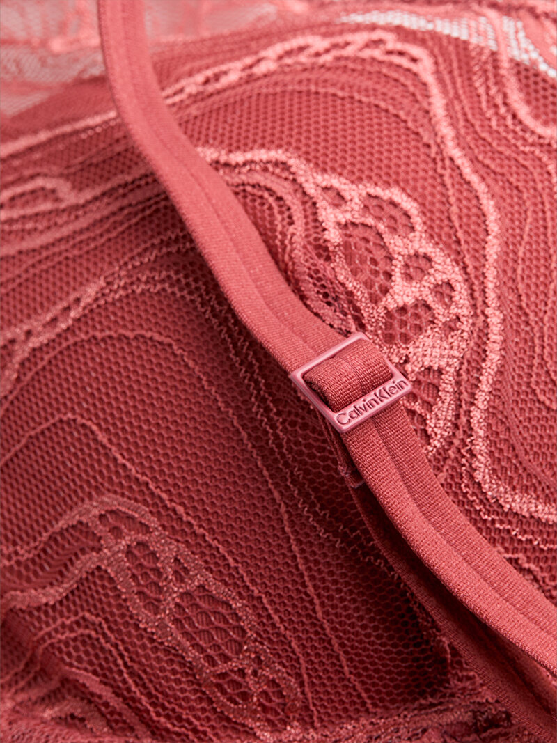 Calvin Klein Pembe Renkli Kadın Lightly Lined Plunge Sütyen