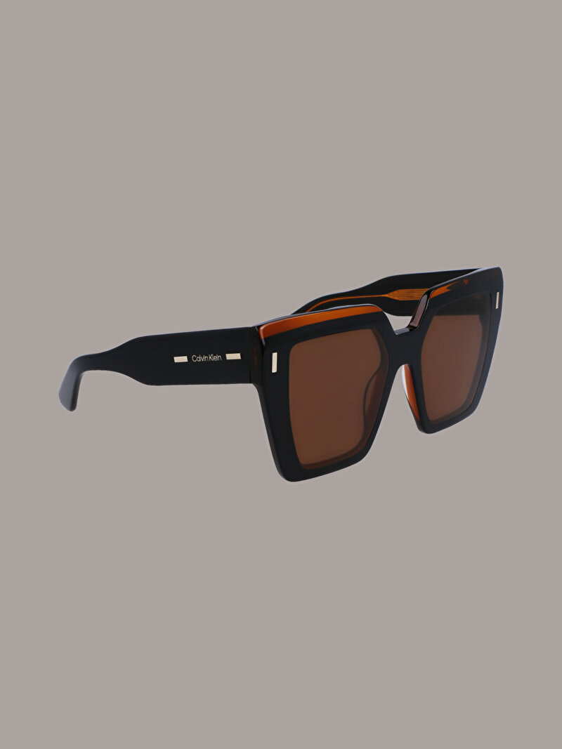 Calvin Klein Siyah Renkli Kadın Square Güneş Gözlüğü