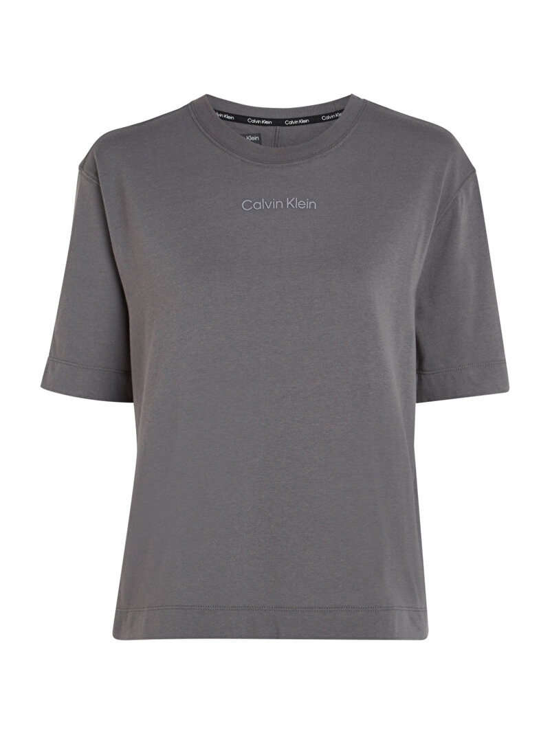 Calvin Klein Gri Renkli Kadın Performance T-Shirt