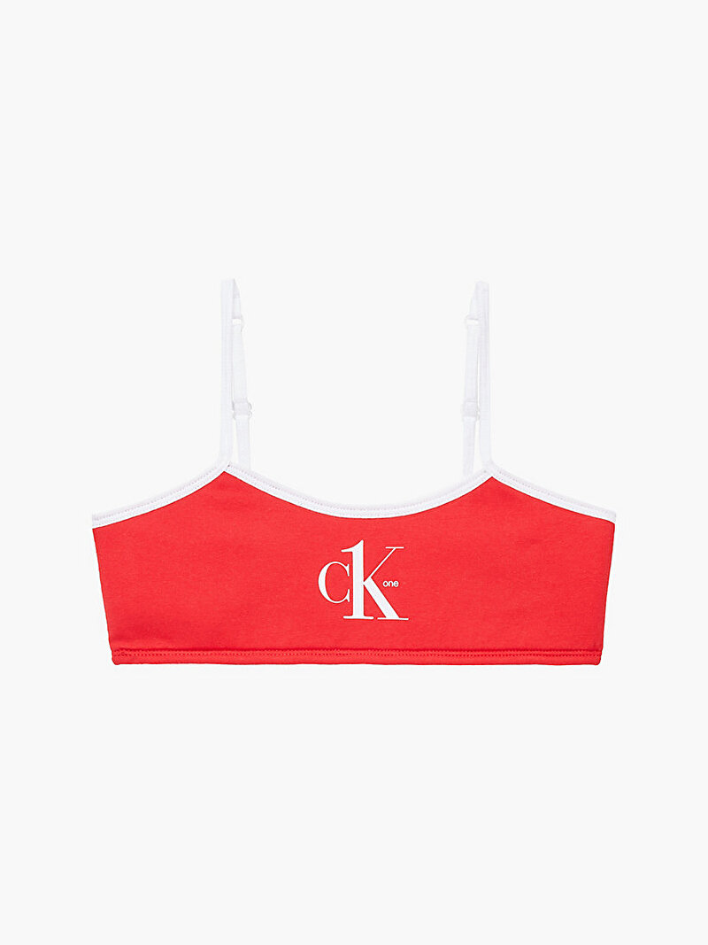 Calvin Klein Kırmızı Renkli Kız Çocuk Bralet - Ck One