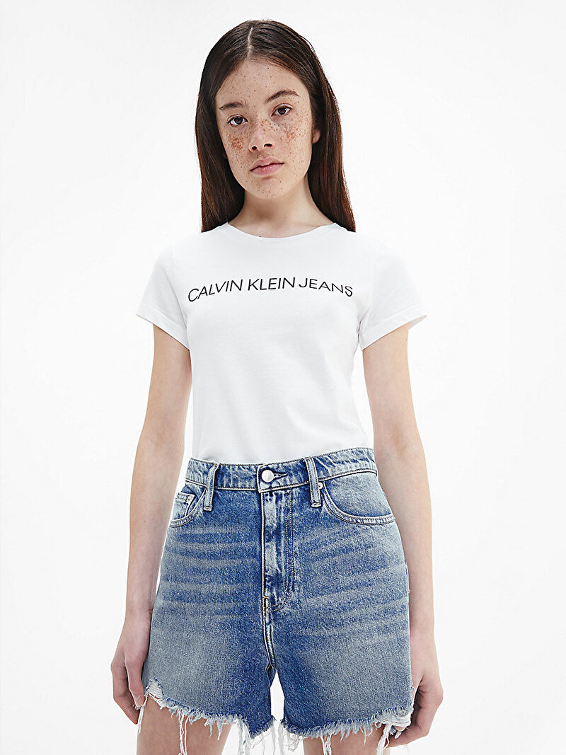 Kadın 2’Li Paket Organik Pamuklu Slim T-Shirt