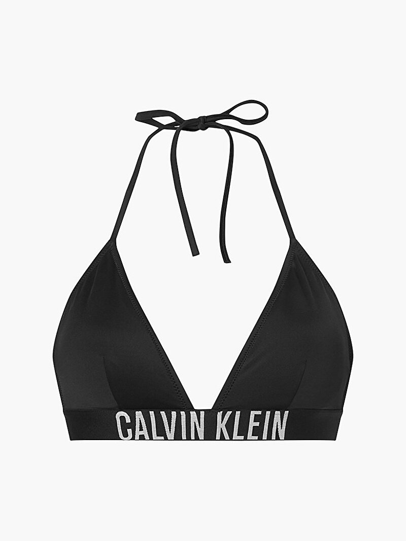 Calvin Klein Siyah Renkli Kadın Üçgen Bikini Üstü - Intense Power