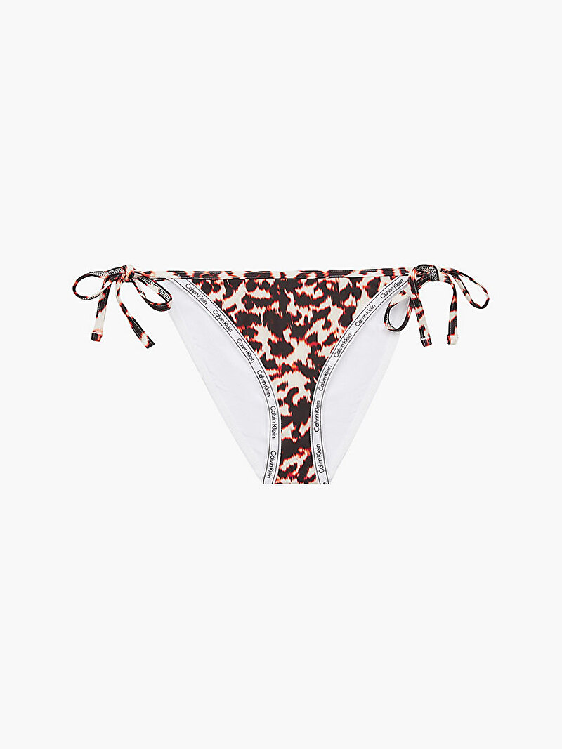 Calvin Klein Çok renkli Renkli Kadın Yandan Bağcıklı Bikini Altı - Logo Tape