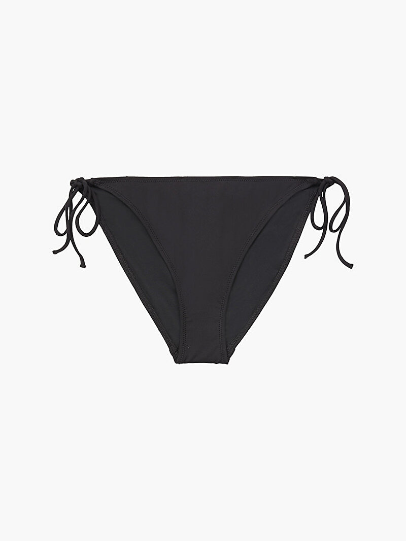 Calvin Klein Siyah Renkli Kadın Yandan Bağcıklı Bikini Altı - Ck One