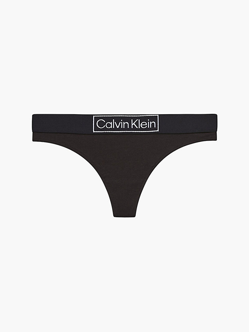 Calvin Klein Siyah Renkli Kadın Tanga Külot - Reimagine Heritage
