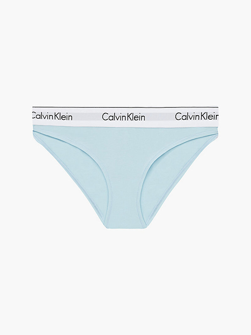 Calvin Klein Mavi Renkli Kadın Bikini Külot - Modern Cotton