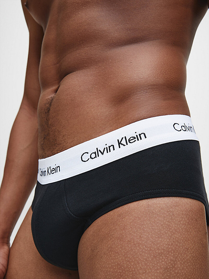 Calvin Klein Siyah Renkli Erkek 3’Lü Külot Seti - Cotton Stretch