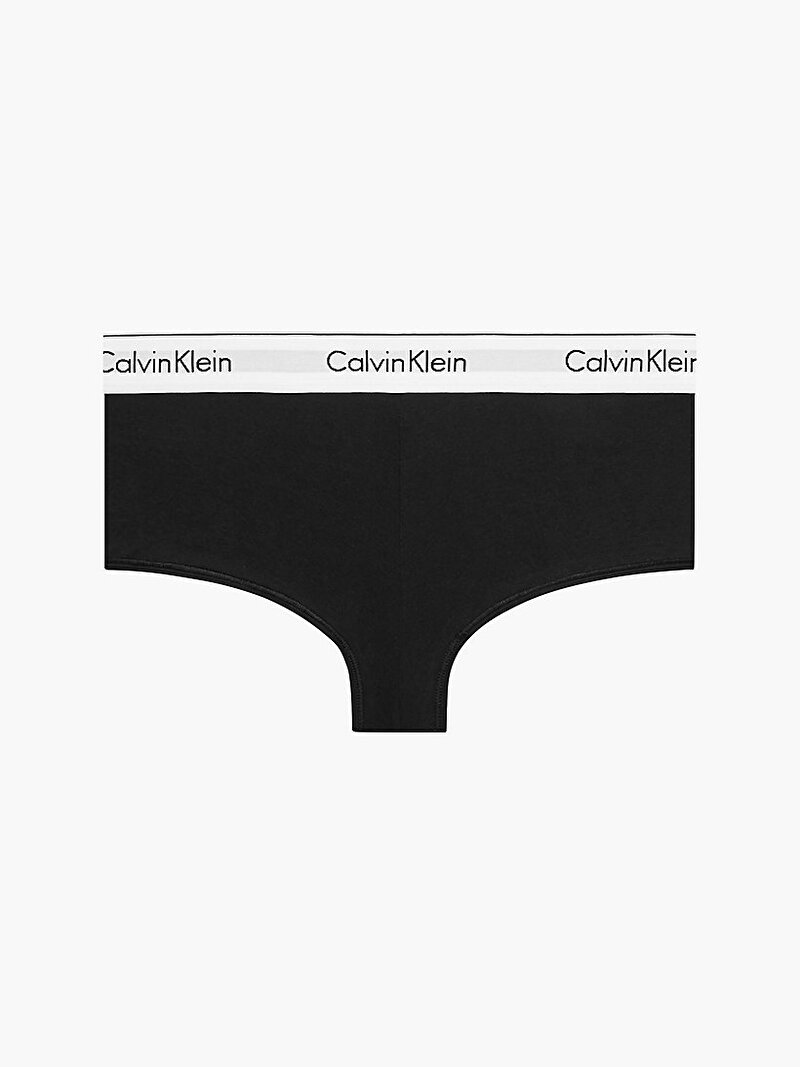 Calvin Klein Siyah Renkli Kadın Yüksek Belli Hipster Külot - Modern Cotton