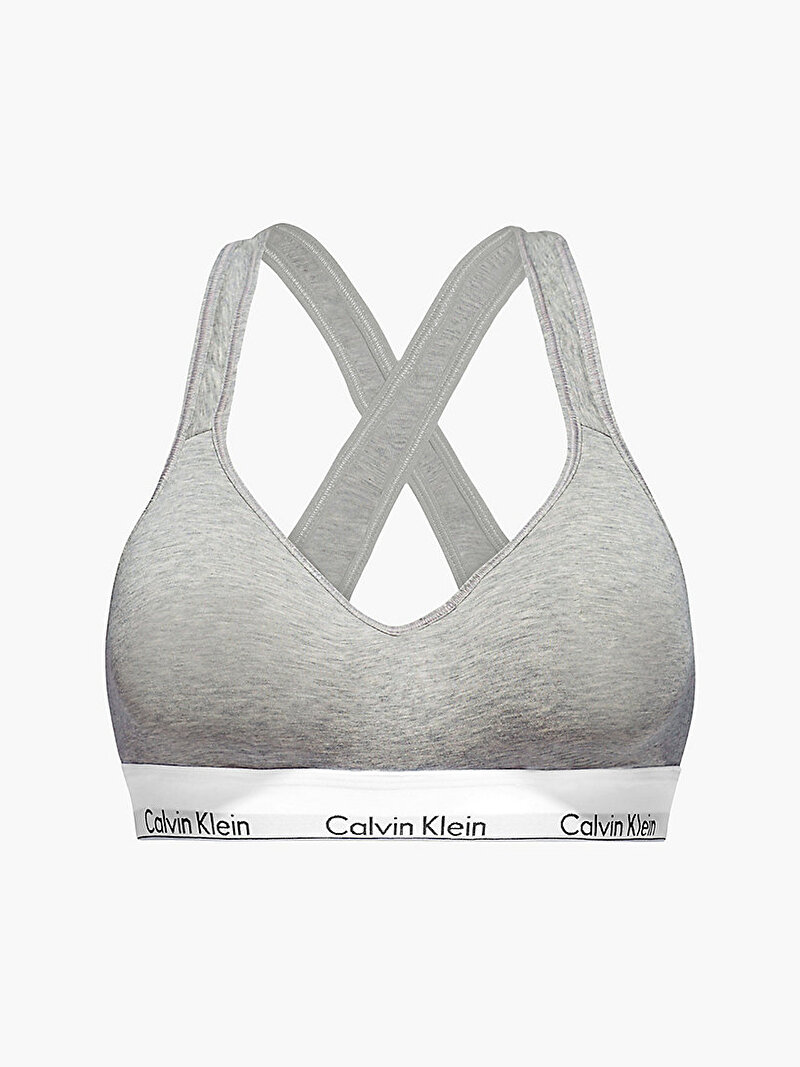 Calvin Klein Gri Renkli Kadın Bralet - Modern Cotton