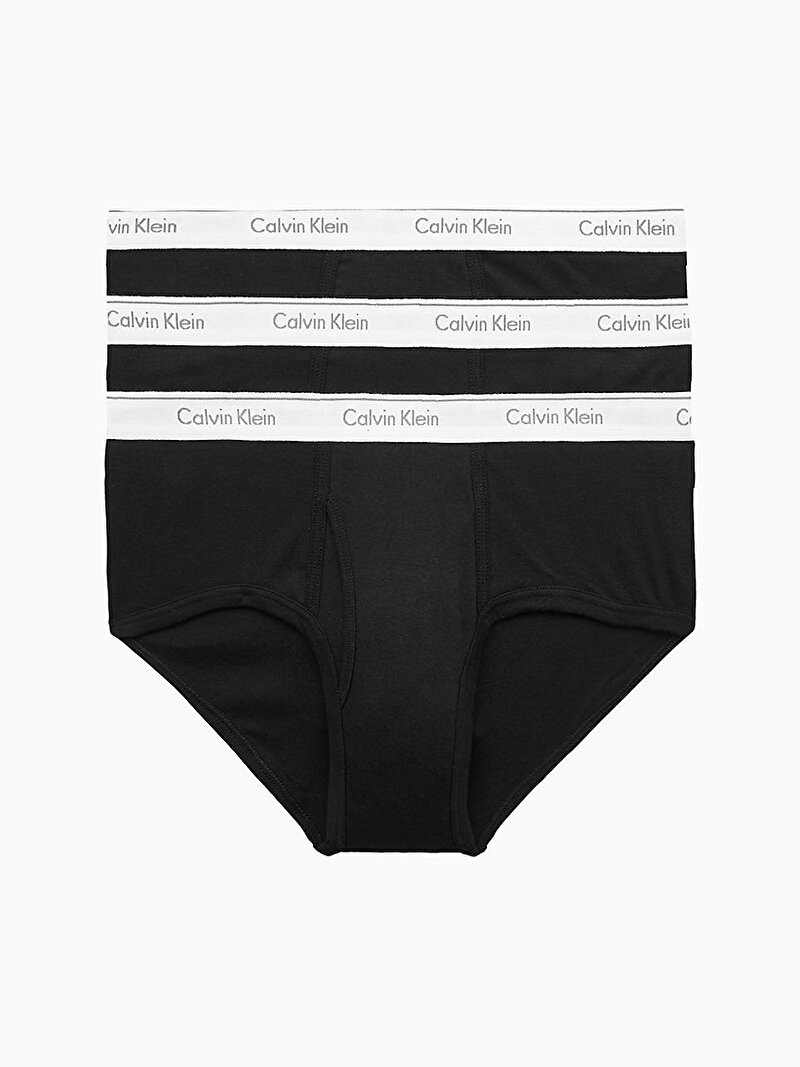 Calvin Klein Siyah Renkli Erkek 3’Lü Paket Külot - Cotton Classics