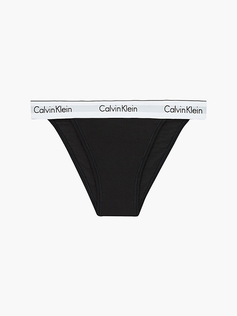 Calvin Klein Siyah Renkli Kadın Tanga - Modern Cotton