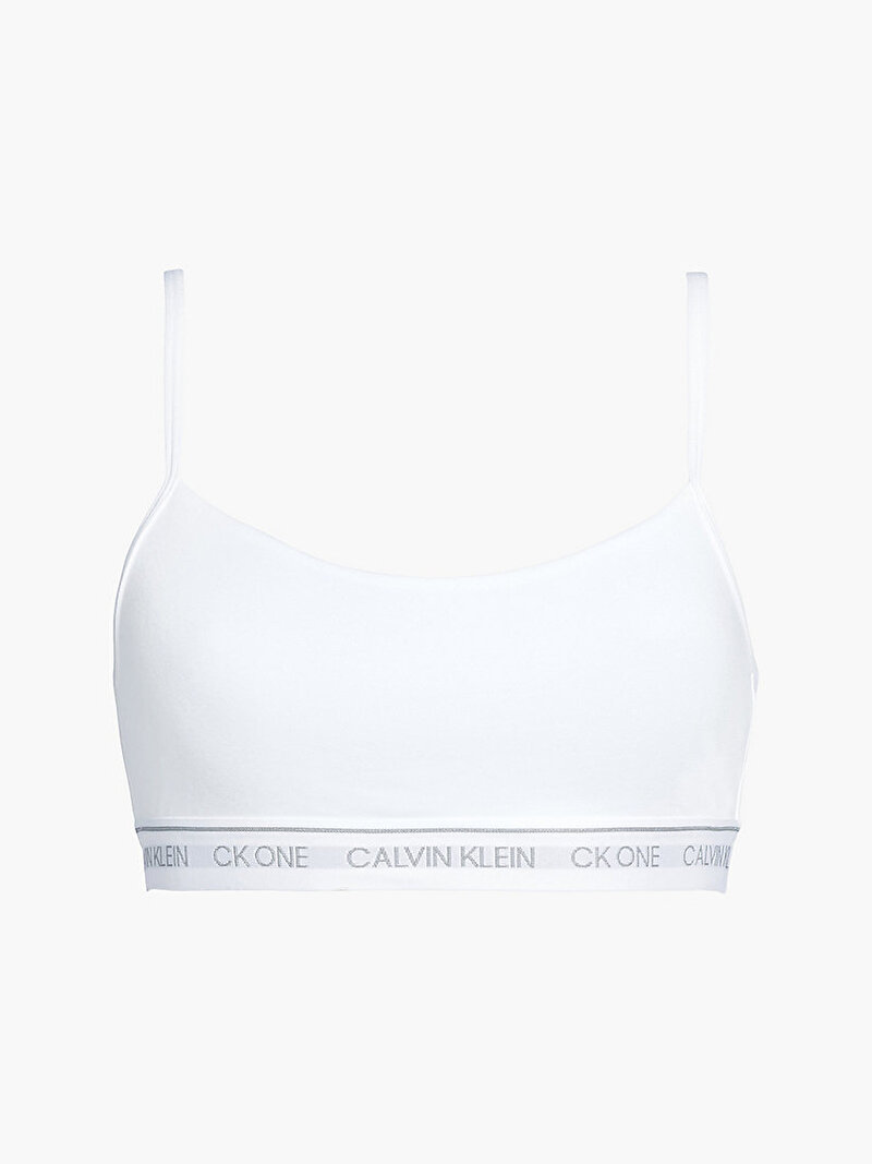 Calvin Klein Beyaz Renkli Kadın Askılı Bralet - Ck One