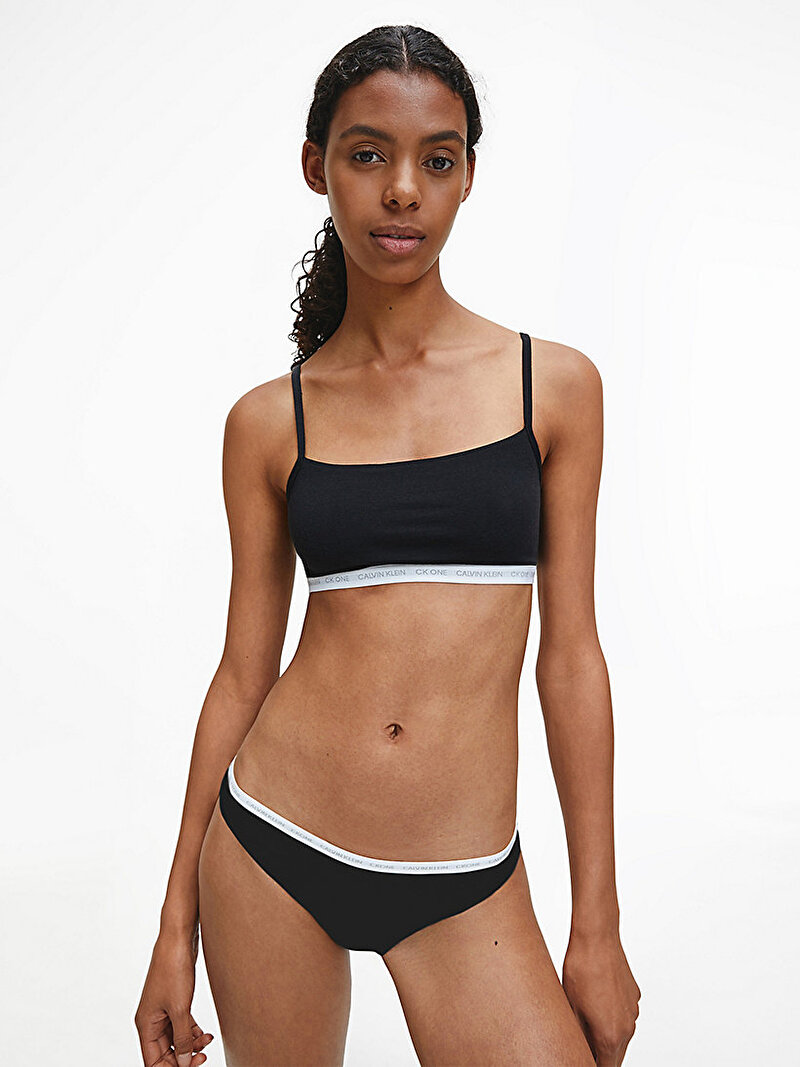 Calvin Klein Siyah Renkli Kadın Askılı Bralet – İkili Paket - Ck One