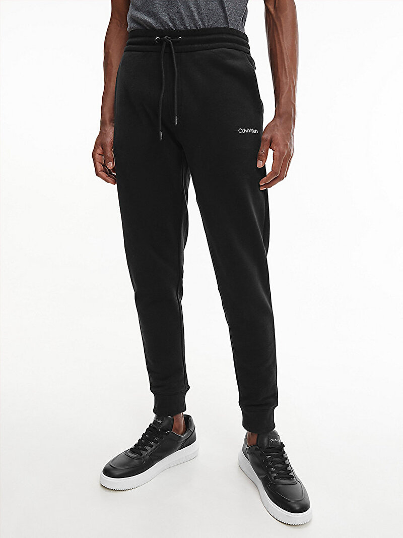 Calvin Klein Siyah Renkli Erkek Organik Pamuklu Eşofman Altı