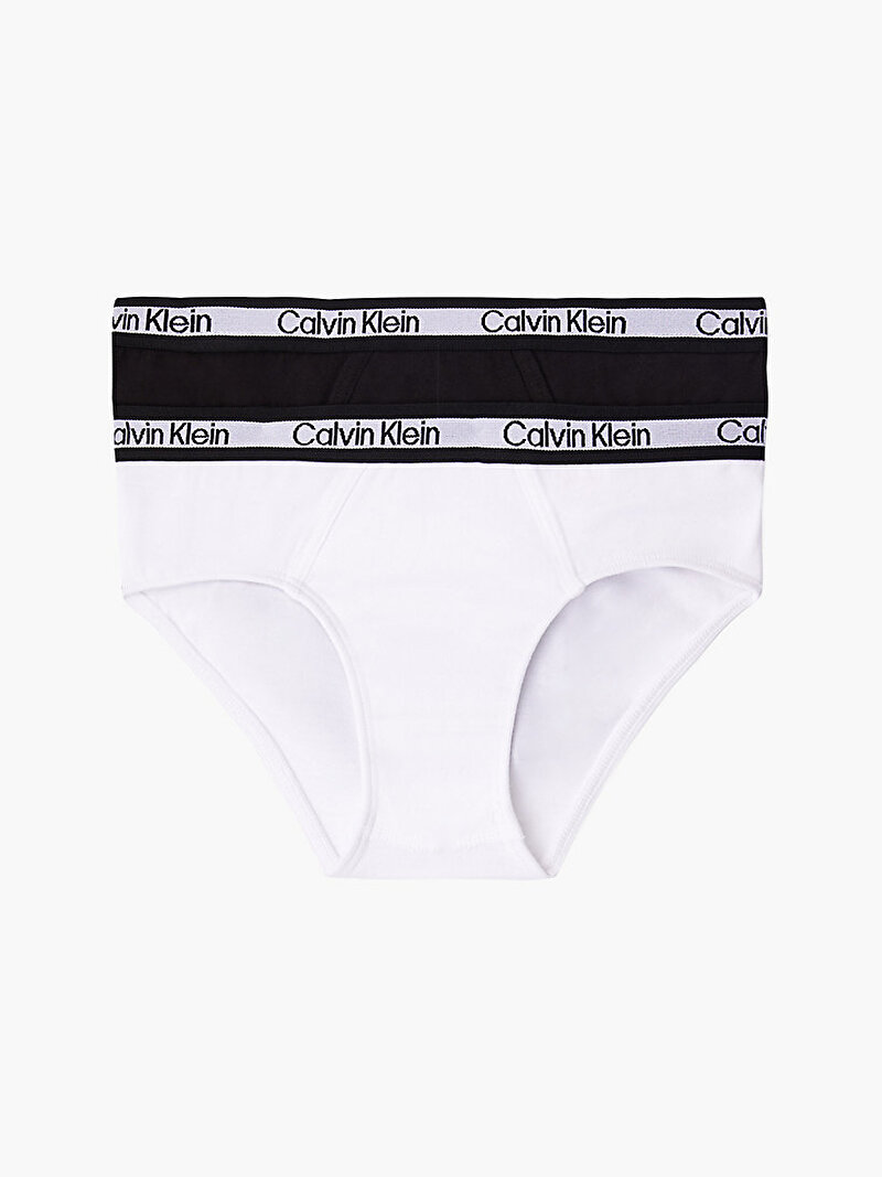 Calvin Klein Çok renkli Renkli Erkek Çocuk – 2’Li Paket Slip Külot - Modern Cotton