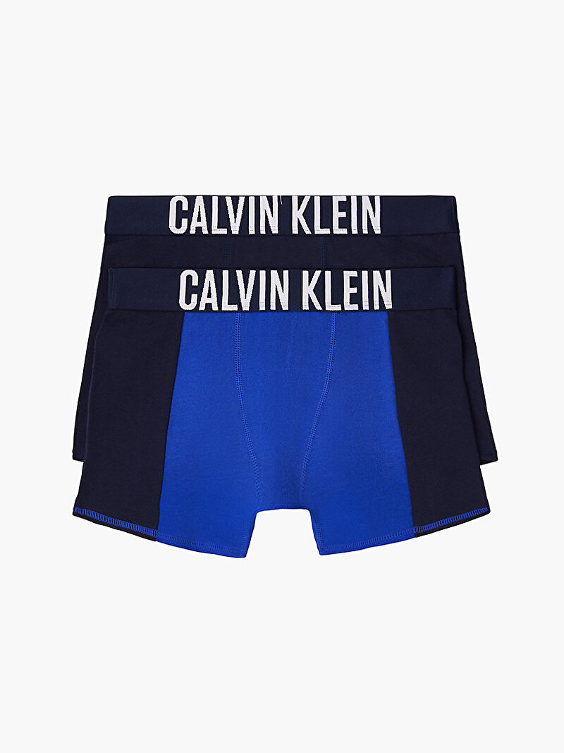 Calvin Klein Lacivert Renkli Erkek Çocuk – 2’Li Paket Boxer - Intense Power