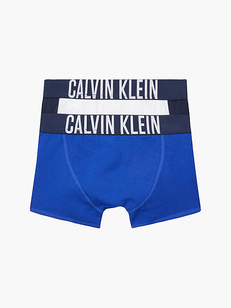 Calvin Klein Çok renkli Renkli Erkek Çocuk 2’Li Paket Trunk Boxer - Intense Power