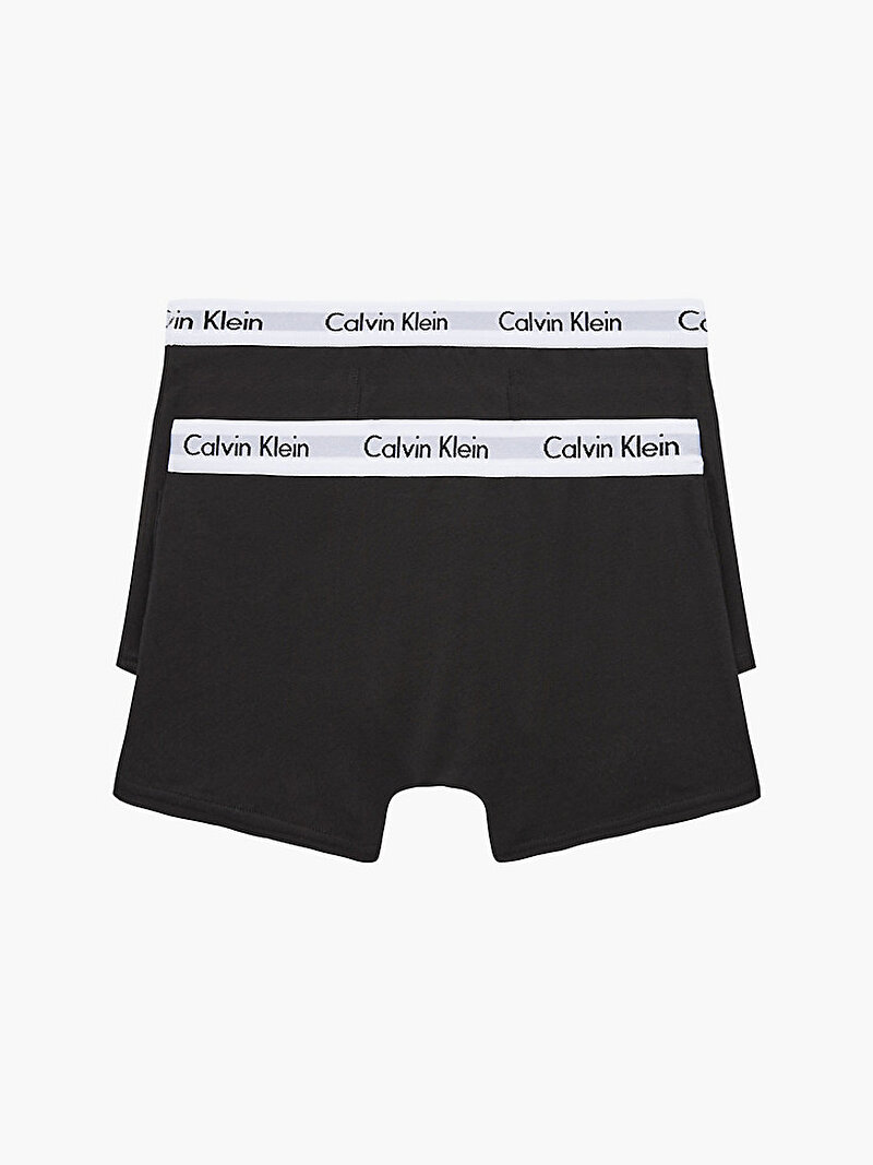 Calvin Klein Siyah Renkli Erkek Çocuk 2’Li Paket Trunk Boxer - Modern Cotton