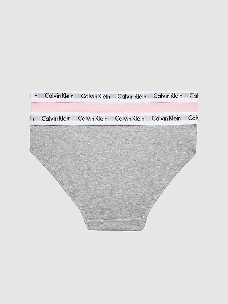 Calvin Klein Çok renkli Renkli Kız Çocuk 2’li Paket Bikini Külot - Modern Cotton