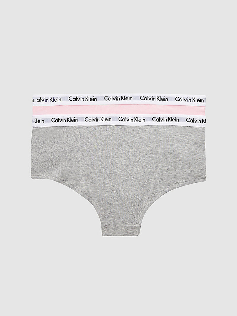 Calvin Klein Çok renkli Renkli Kız Çocuk 2’li Paket Hipster Külot - Modern Cotton