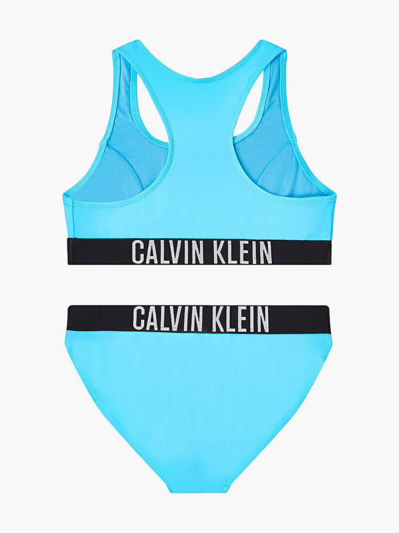 Calvin Klein Mavi Renkli Kız Çocuk – Bralet Bikini Takımı - Intense Power
