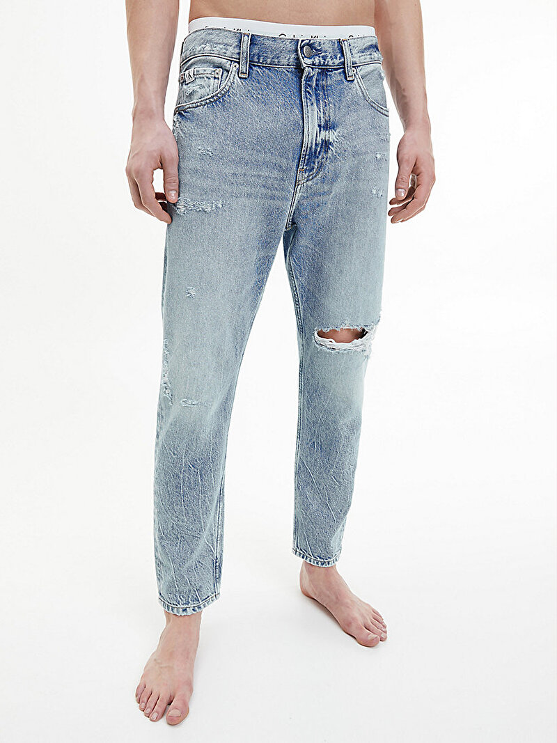 Erkek Dad Jean Pantolon