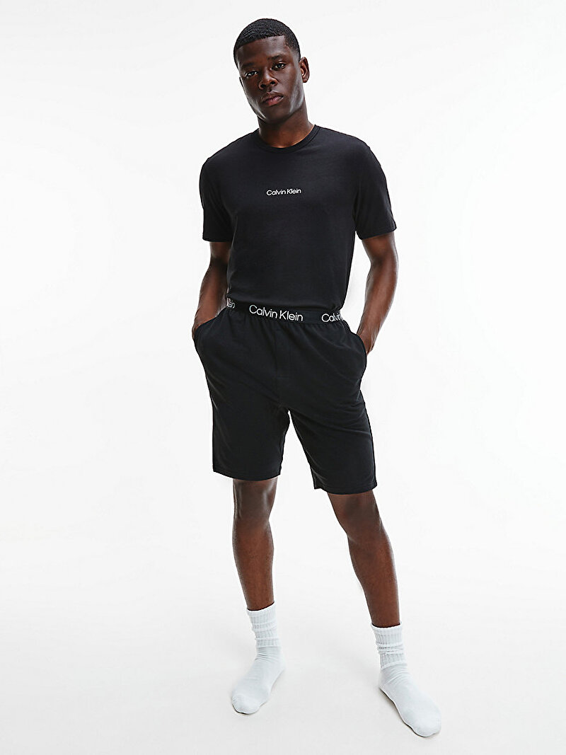 Calvin Klein Siyah Renkli Erkek Recycled Sleep Siyah Şort