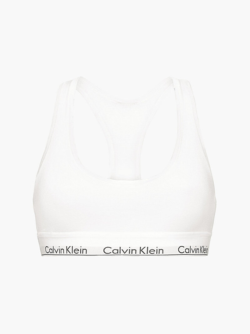 Calvin Klein Beyaz Renkli Kadın Modern Cotton Beyaz Bralet