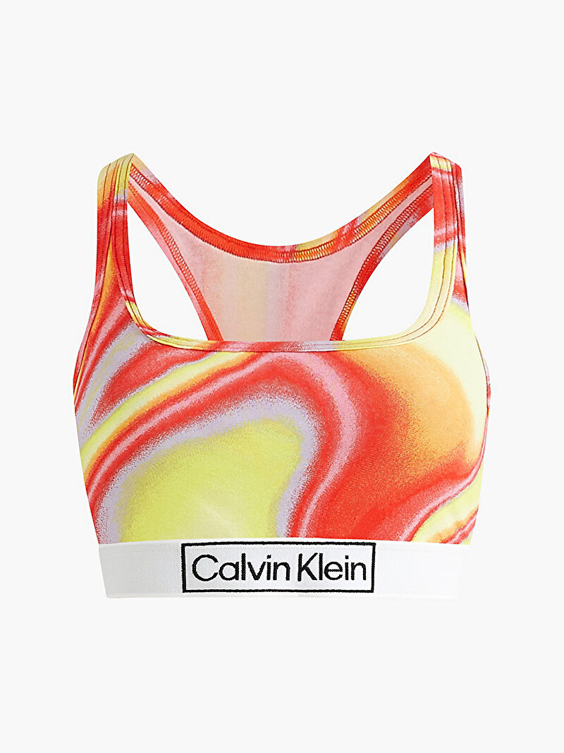 Calvin Klein Çok renkli Renkli Kadın Unlined Bralet - Pride