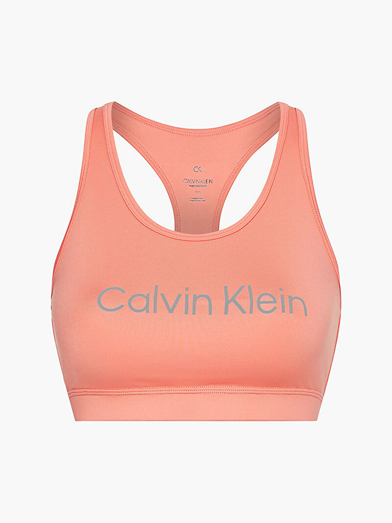 Calvin Klein Turuncu Renkli Kadın Medium Support Spor Sütyeni