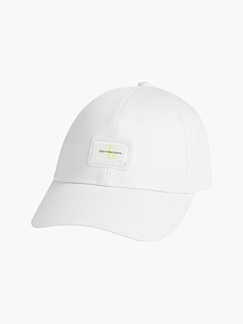 Calvin Klein Beyaz Renkli Erkek Jelly Beyaz Şapka
