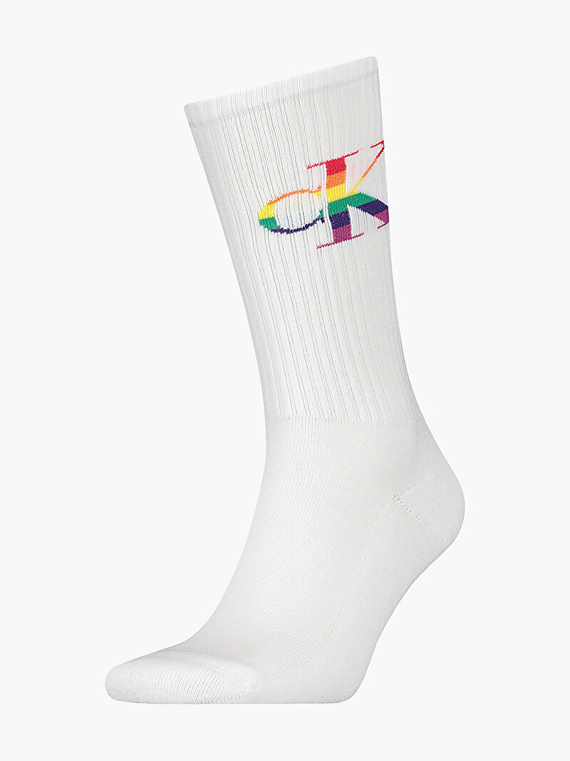 Erkek Logolu Uzun Çorap - Pride