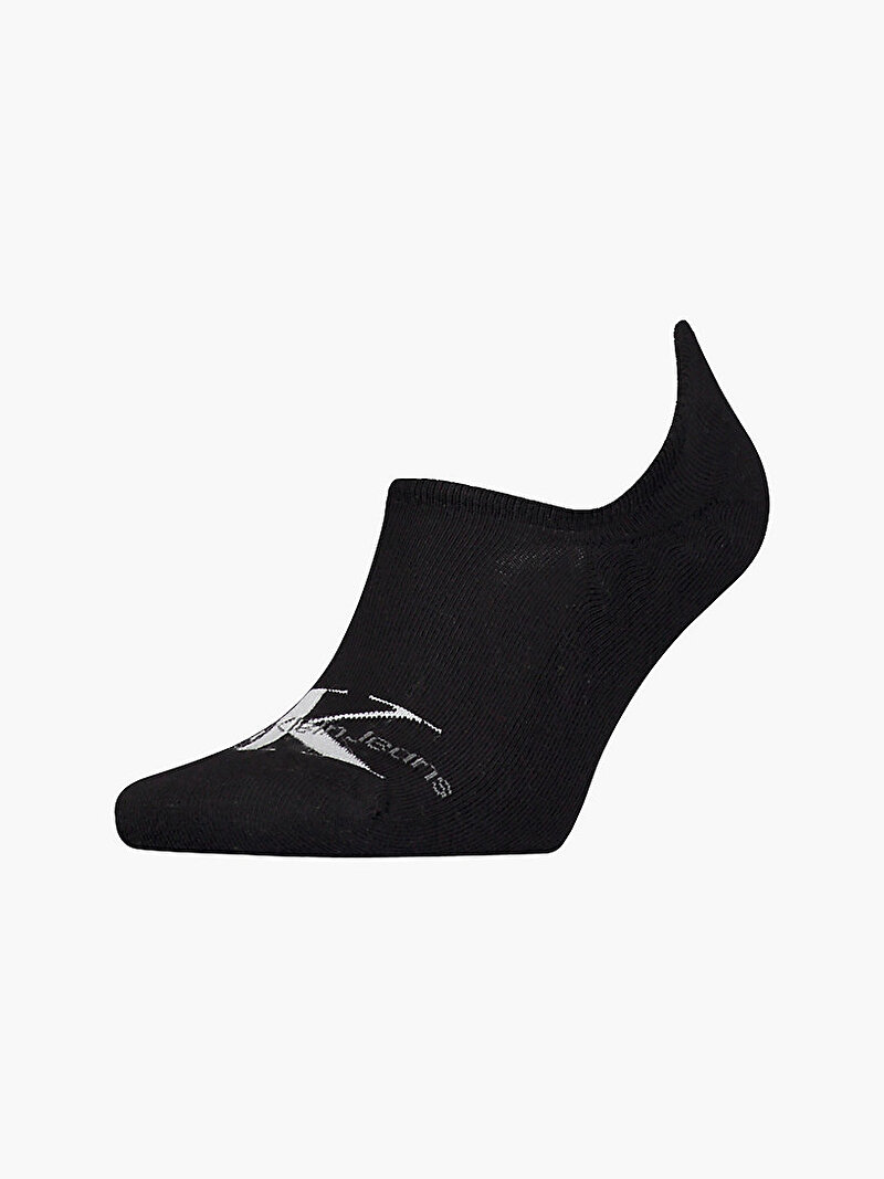 Calvin Klein Siyah Renkli Erkek Footie High Çorap