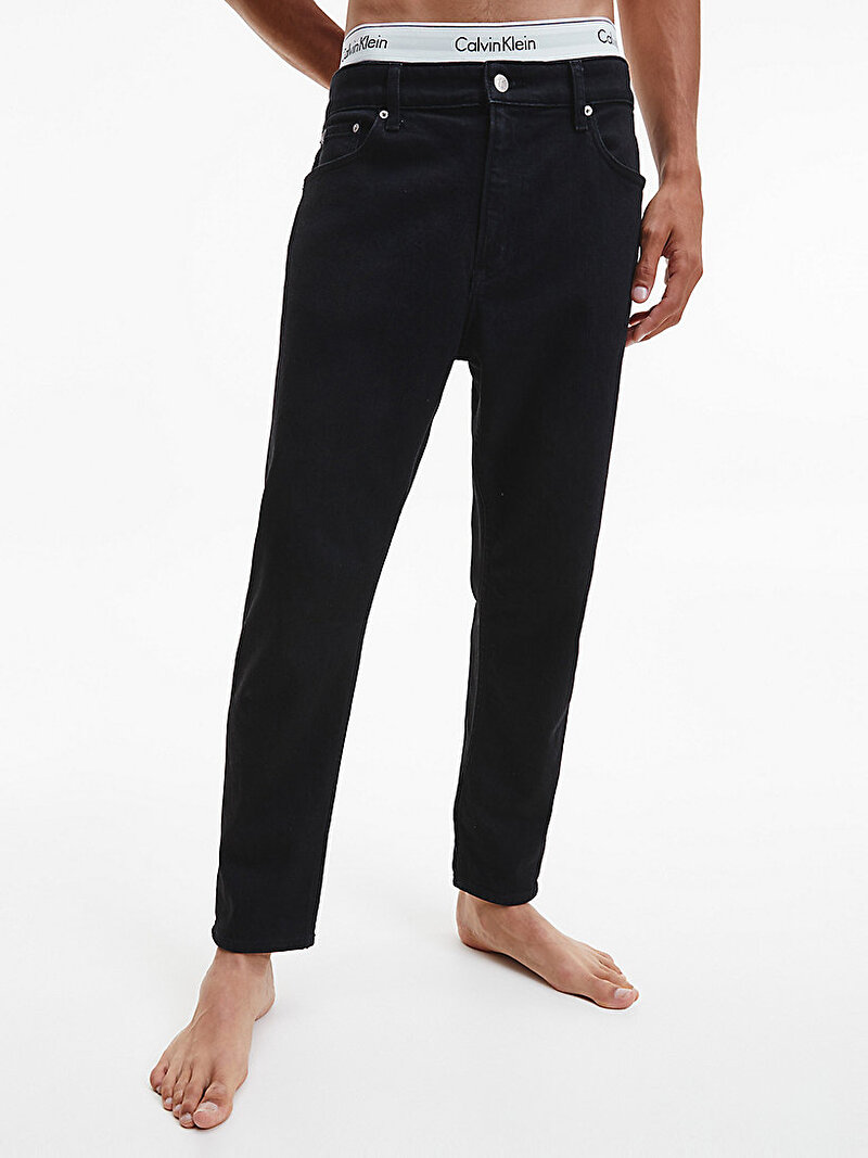 Calvin Klein Siyah Renkli Erkek 90'lar Straight Jean Pantolon