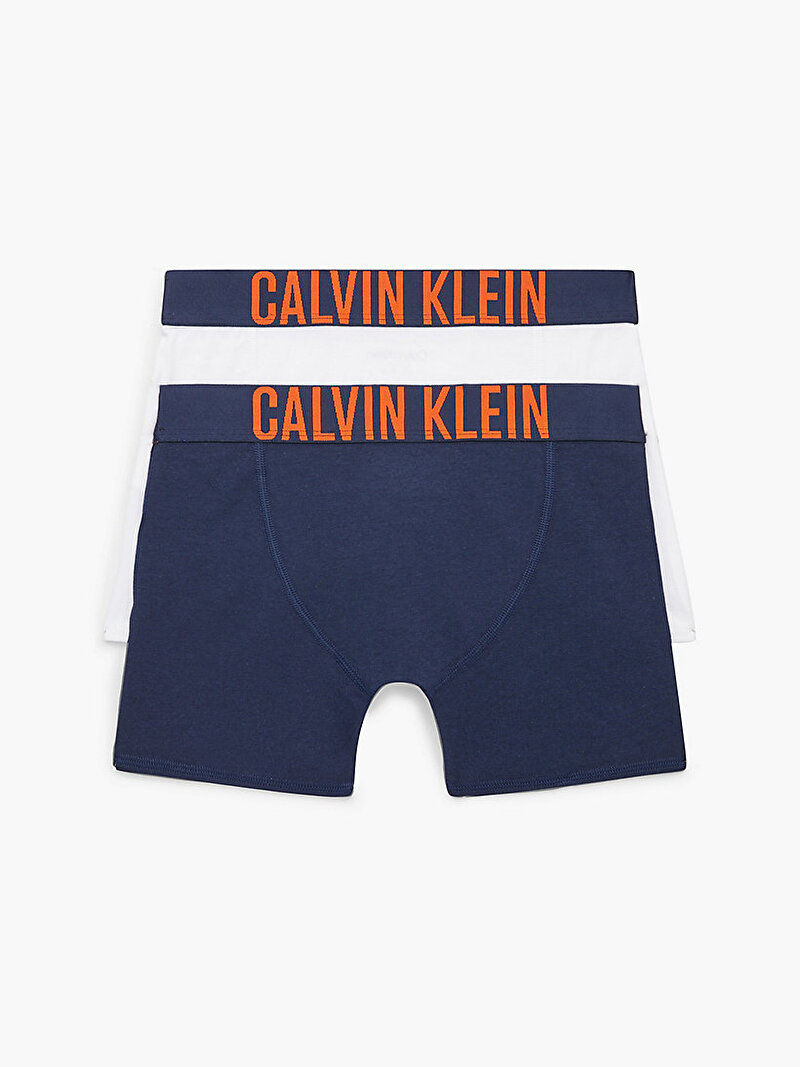 Calvin Klein Çok renkli Renkli Erkek Çocuk 2'Li Boxer Brief Seti