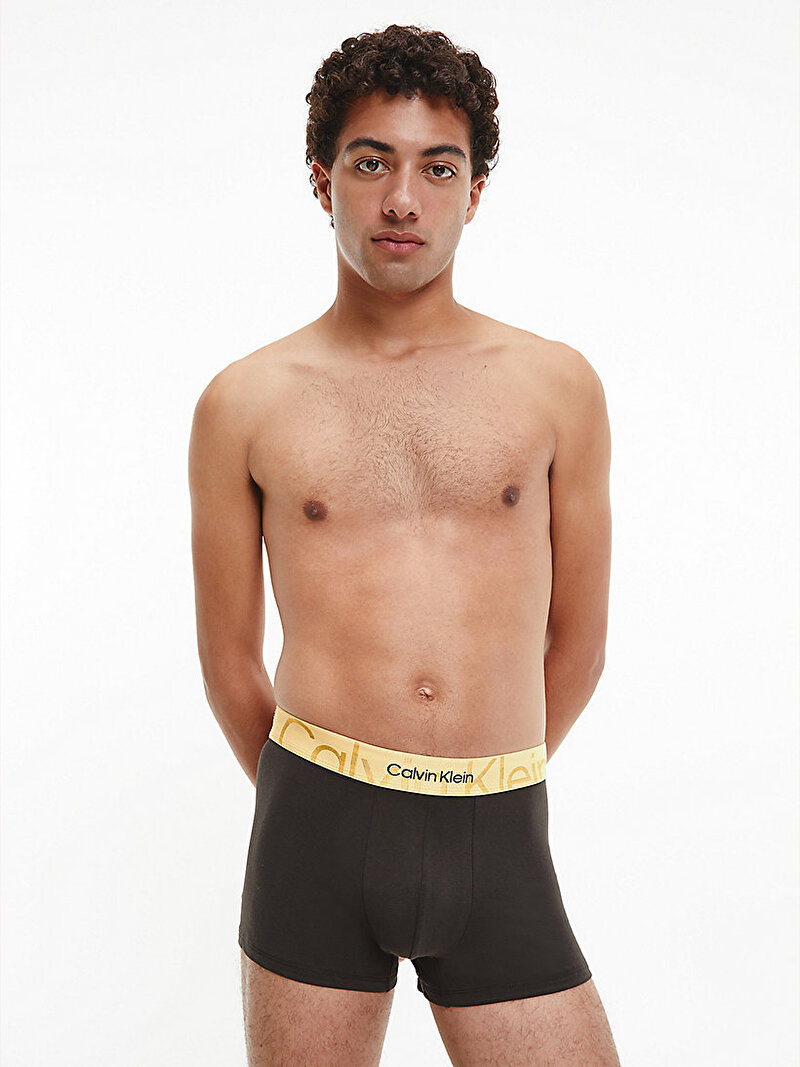 Calvin Klein Siyah Renkli Erkek Trunk Boxer