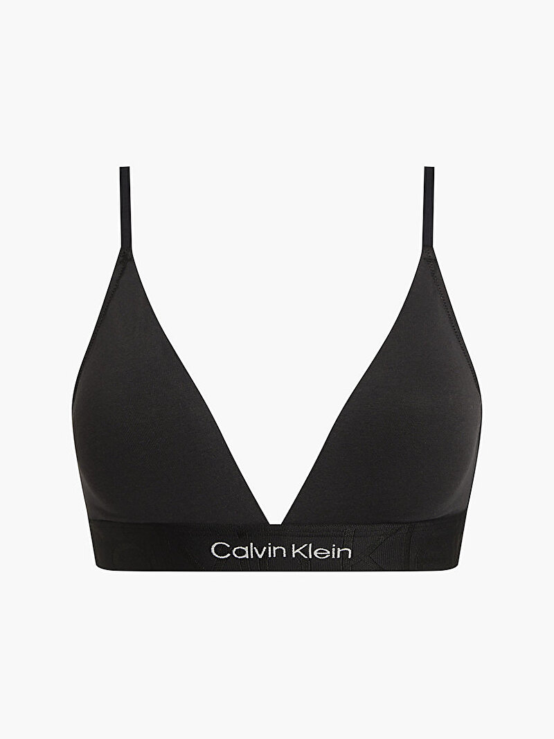 Calvin Klein Siyah Renkli Kadın Lightly Lined Üçgen Bralet