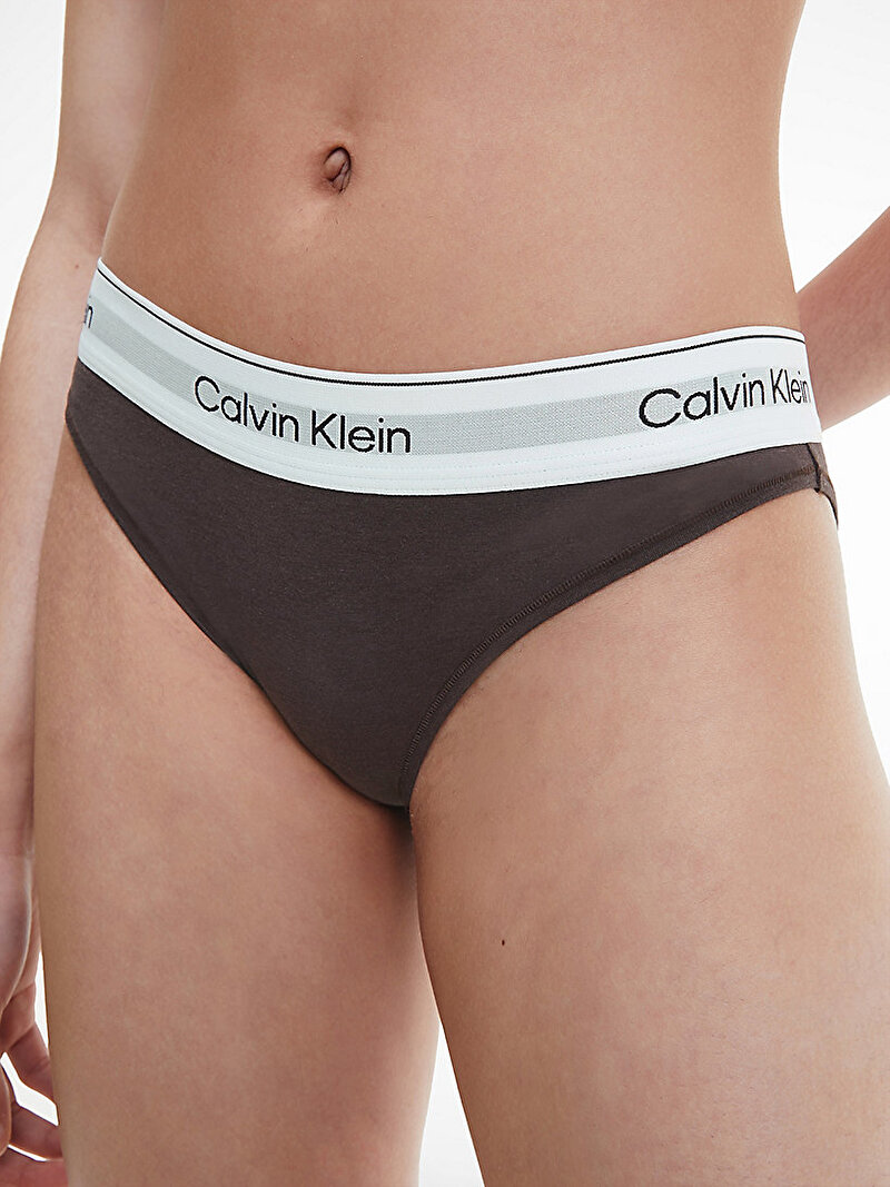 Calvin Klein Kahverengi Renkli Kadın Bikini Külot