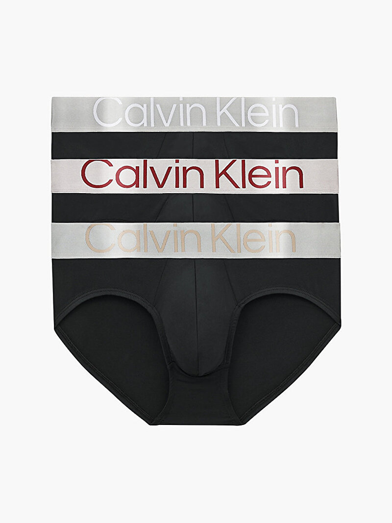 Calvin Klein Çok renkli Renkli Erkek 3'Lü Slip Külot Seti