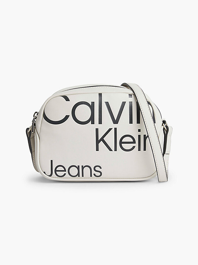 Calvin Klein Bej Renkli Kadın Sleek Kamera Çanta