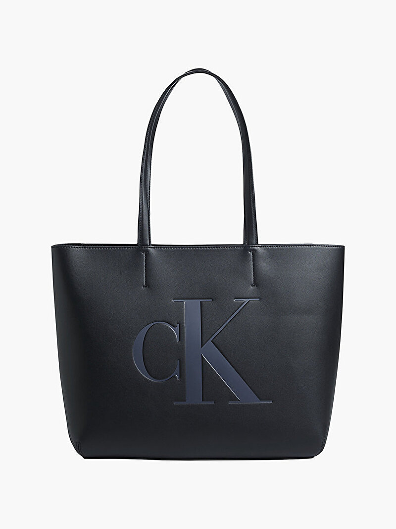Calvin Klein Siyah Renkli Kadın Sculpted Shopper Çanta