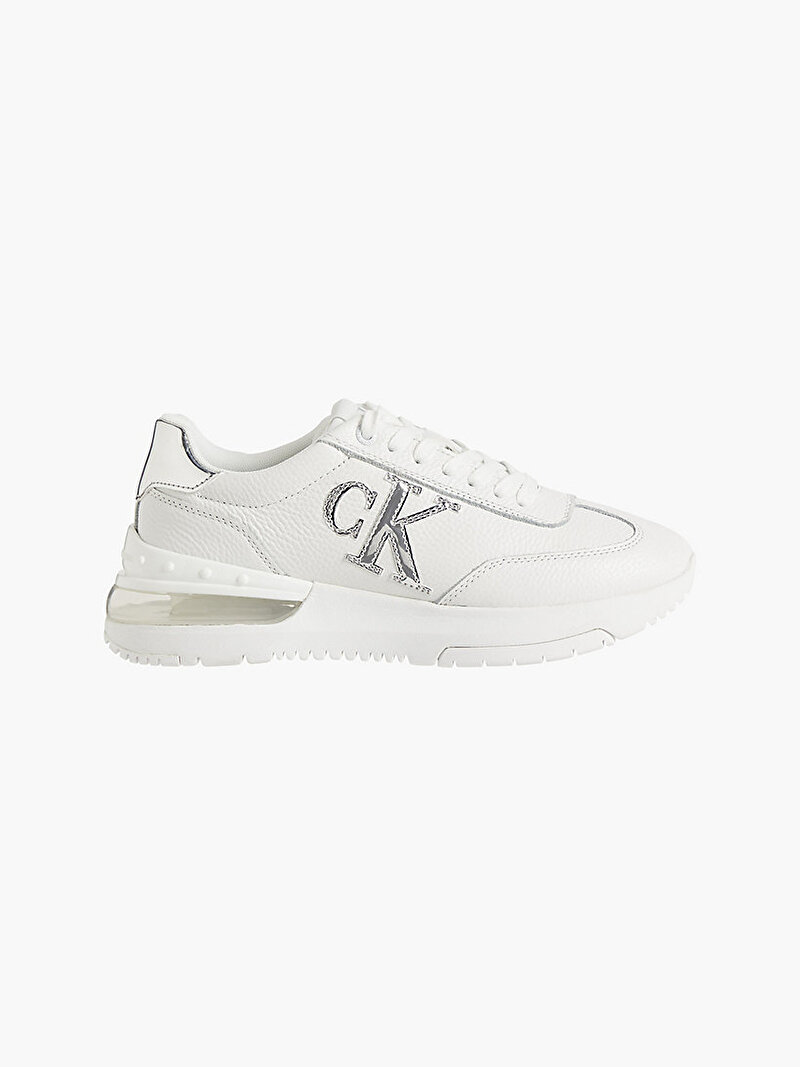 Calvin Klein Beyaz Renkli Kadın Sporty Runner Sneaker