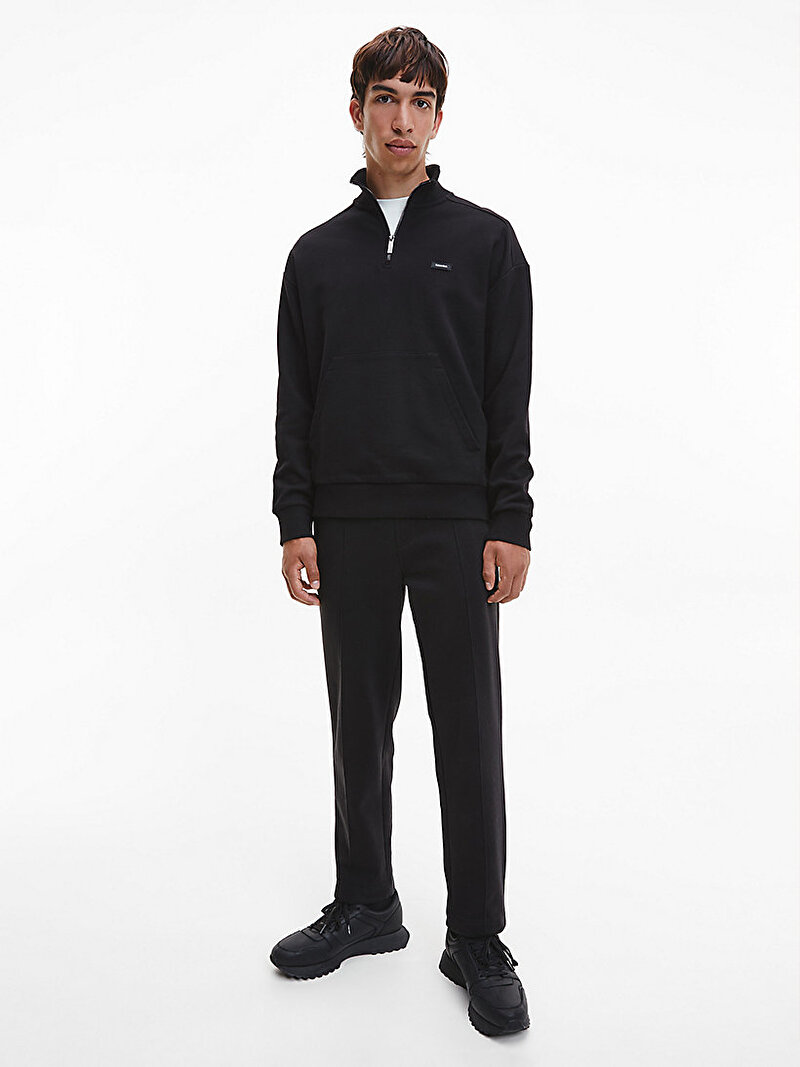 Calvin Klein Siyah Renkli Erkek Cotton Comfort Sweatshirt