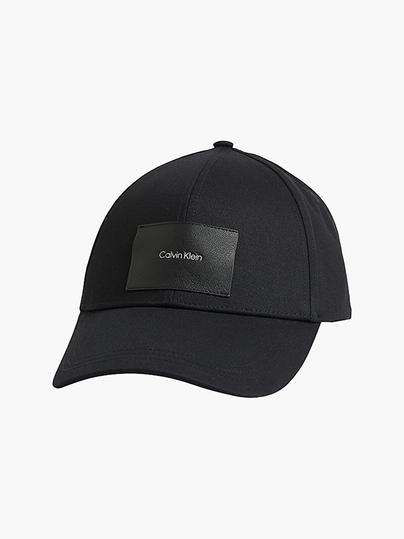 Calvin Klein Siyah Renkli Erkek Organik Pamuklu Şapka