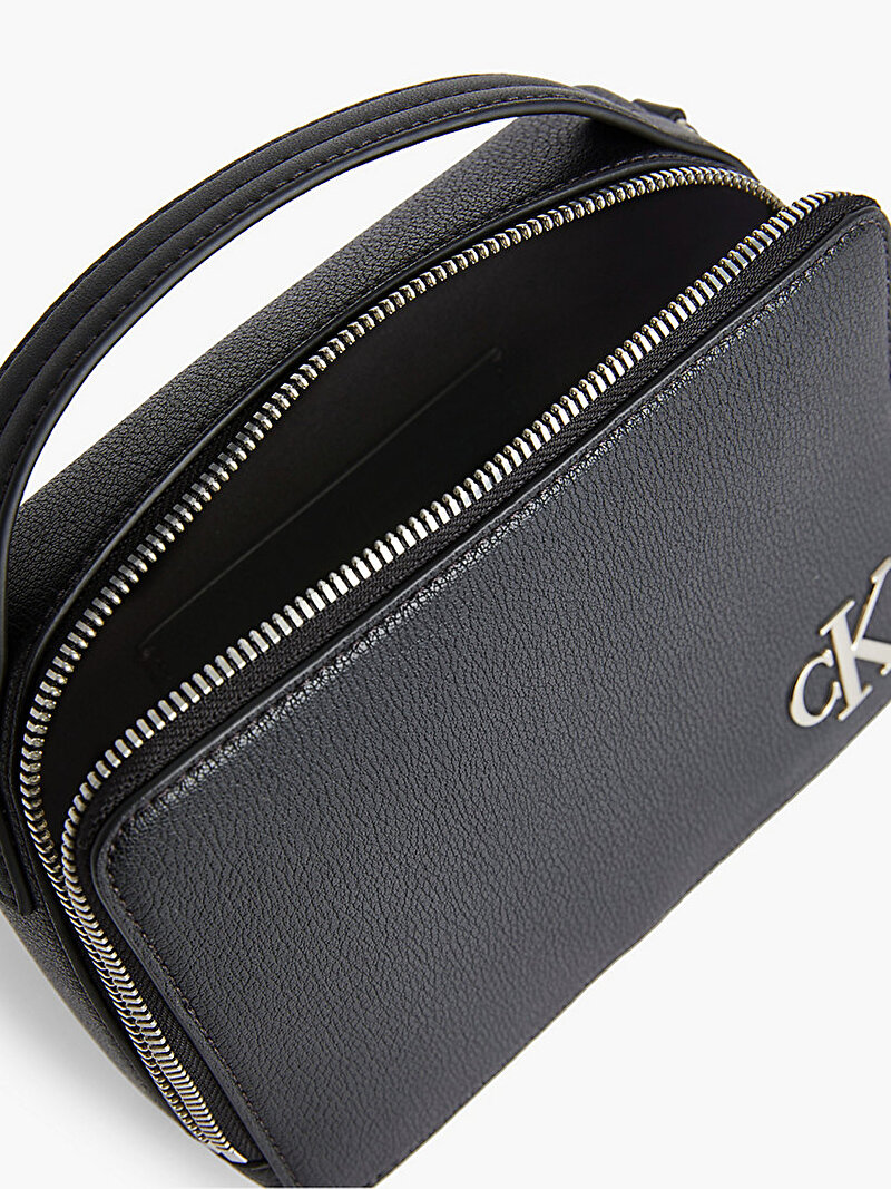 Calvin Klein Siyah Renkli Kadın Geri Dönüştürülmüş Crossbody Çanta