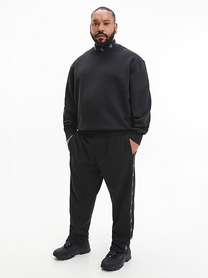 Calvin Klein Siyah Renkli Erkek Jakar Pantolon