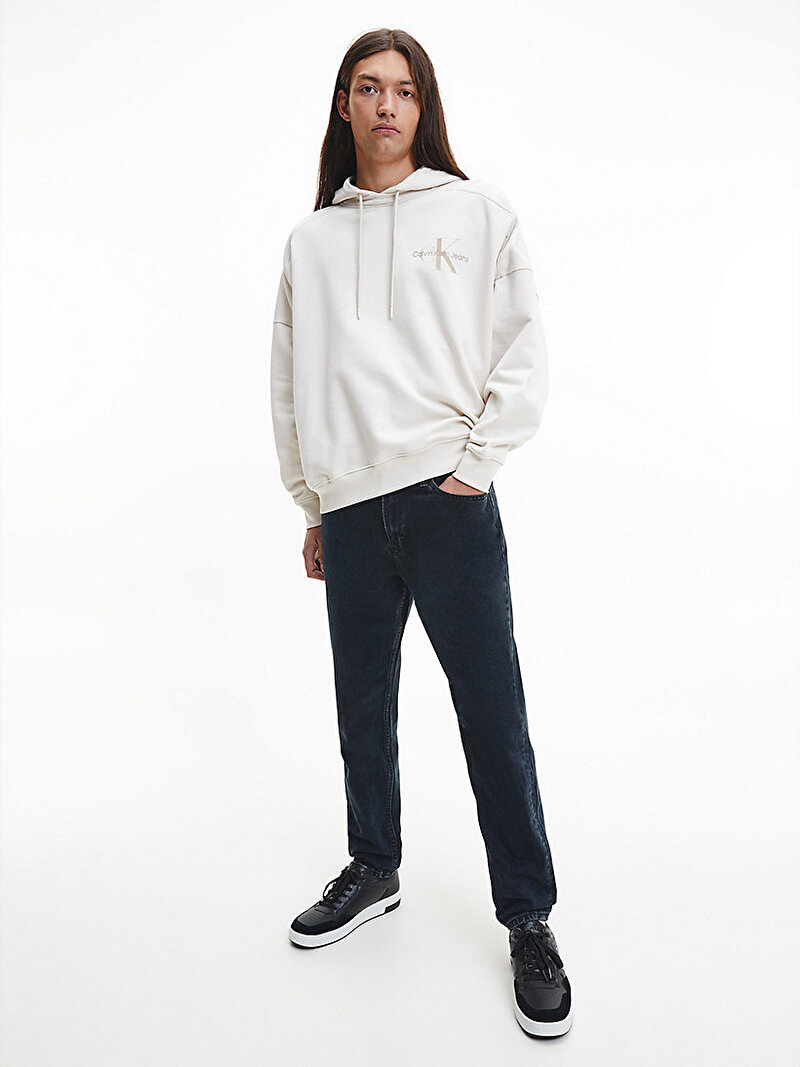 Calvin Klein Siyah Renkli Erkek Regular Taper Jean Pantolon