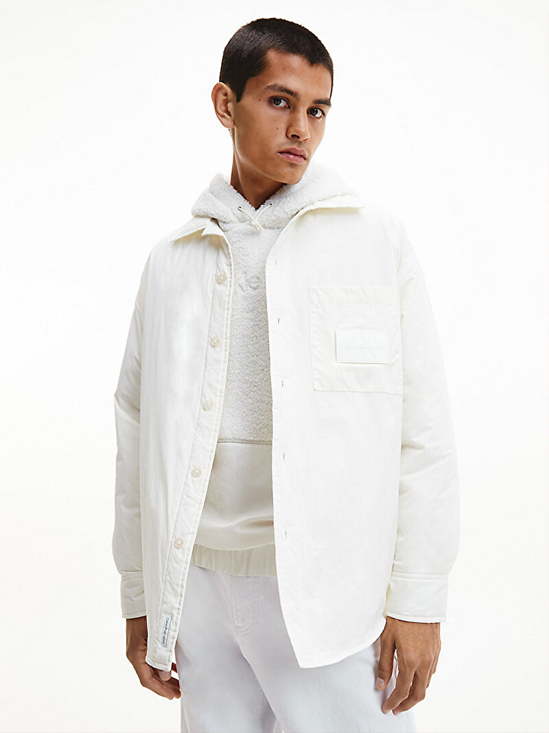 Erkek Padded Oversized Gömlek