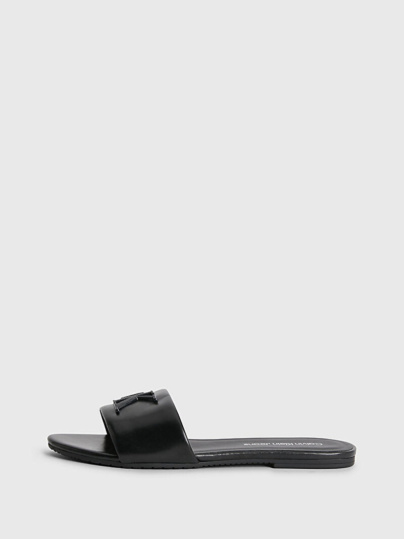 Calvin Klein Siyah Renkli Kadın Flat Sandal Slide Terlik